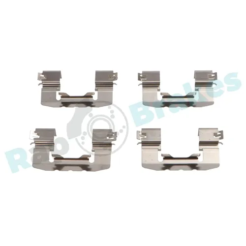 Zubehörsatz, Scheibenbremsbelag Vorderachse RAP BRAKES R-U0357 Bild Zubehörsatz, Scheibenbremsbelag Vorderachse RAP BRAKES R-U0357
