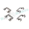 Zubehörsatz, Scheibenbremsbelag Vorderachse RAP BRAKES R-U0357 Bild Zubehörsatz, Scheibenbremsbelag Vorderachse RAP BRAKES R-U0357