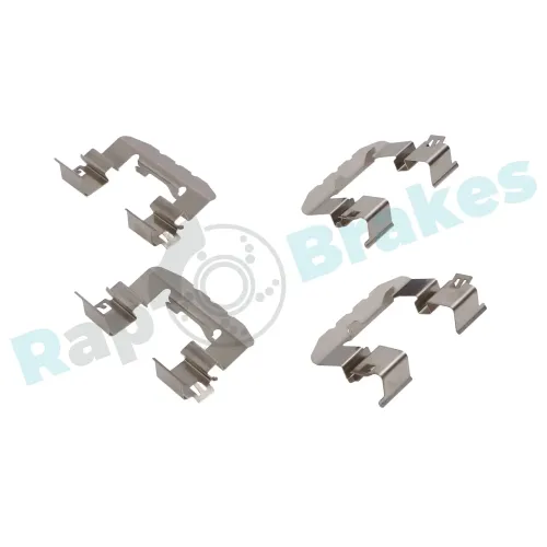 Zubehörsatz, Scheibenbremsbelag Vorderachse RAP BRAKES R-U0357 Bild Zubehörsatz, Scheibenbremsbelag Vorderachse RAP BRAKES R-U0357