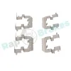 Zubehörsatz, Scheibenbremsbelag Vorderachse RAP BRAKES R-U0358 Bild Zubehörsatz, Scheibenbremsbelag Vorderachse RAP BRAKES R-U0358