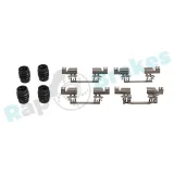 Zubehörsatz, Scheibenbremsbelag Vorderachse RAP BRAKES R-U0359