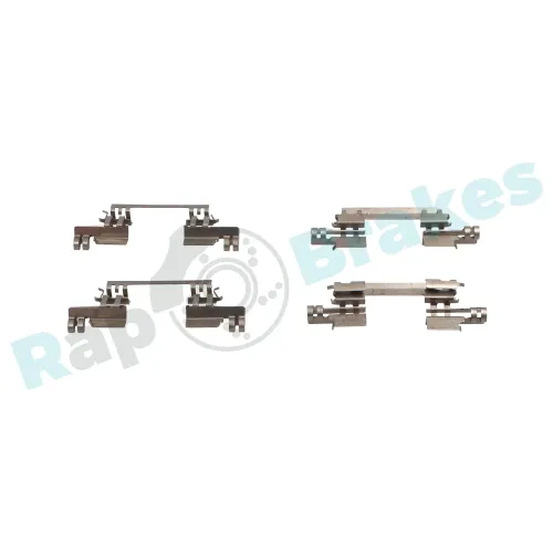 Zubehörsatz, Scheibenbremsbelag Vorderachse RAP BRAKES R-U0359 Bild Zubehörsatz, Scheibenbremsbelag Vorderachse RAP BRAKES R-U0359
