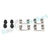 Zubehörsatz, Scheibenbremsbelag Vorderachse RAP BRAKES R-U0360