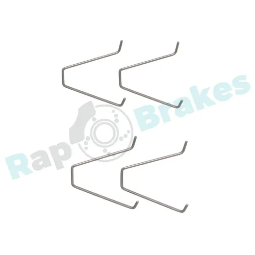 Zubehörsatz, Scheibenbremsbelag Hinterachse RAP BRAKES R-U0363 Bild Zubehörsatz, Scheibenbremsbelag Hinterachse RAP BRAKES R-U0363
