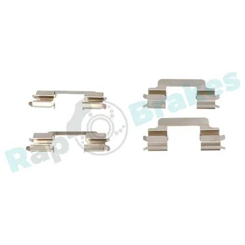 Zubehörsatz, Scheibenbremsbelag Vorderachse RAP BRAKES R-U0364 Bild Zubehörsatz, Scheibenbremsbelag Vorderachse RAP BRAKES R-U0364