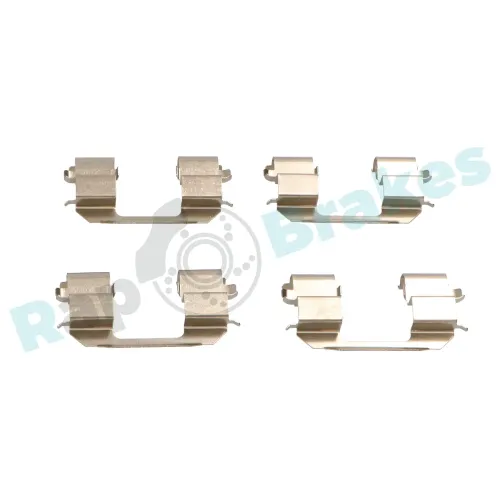 Zubehörsatz, Scheibenbremsbelag Vorderachse RAP BRAKES R-U0367 Bild Zubehörsatz, Scheibenbremsbelag Vorderachse RAP BRAKES R-U0367