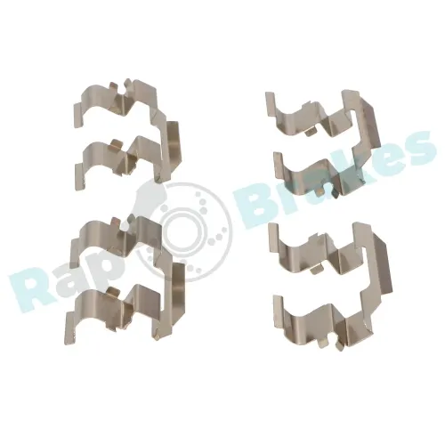 Zubehörsatz, Scheibenbremsbelag Vorderachse RAP BRAKES R-U0367 Bild Zubehörsatz, Scheibenbremsbelag Vorderachse RAP BRAKES R-U0367
