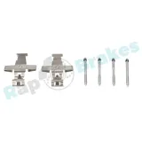 Zubehörsatz, Scheibenbremsbelag Vorderachse RAP BRAKES R-U0369