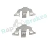 Zubehörsatz, Scheibenbremsbelag Vorderachse RAP BRAKES R-U0370 Bild Zubehörsatz, Scheibenbremsbelag Vorderachse RAP BRAKES R-U0370