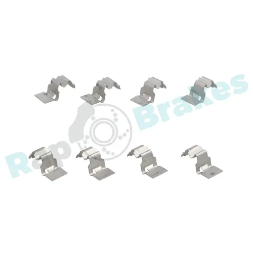 Zubehörsatz, Scheibenbremsbelag Vorderachse RAP BRAKES R-U0370 Bild Zubehörsatz, Scheibenbremsbelag Vorderachse RAP BRAKES R-U0370