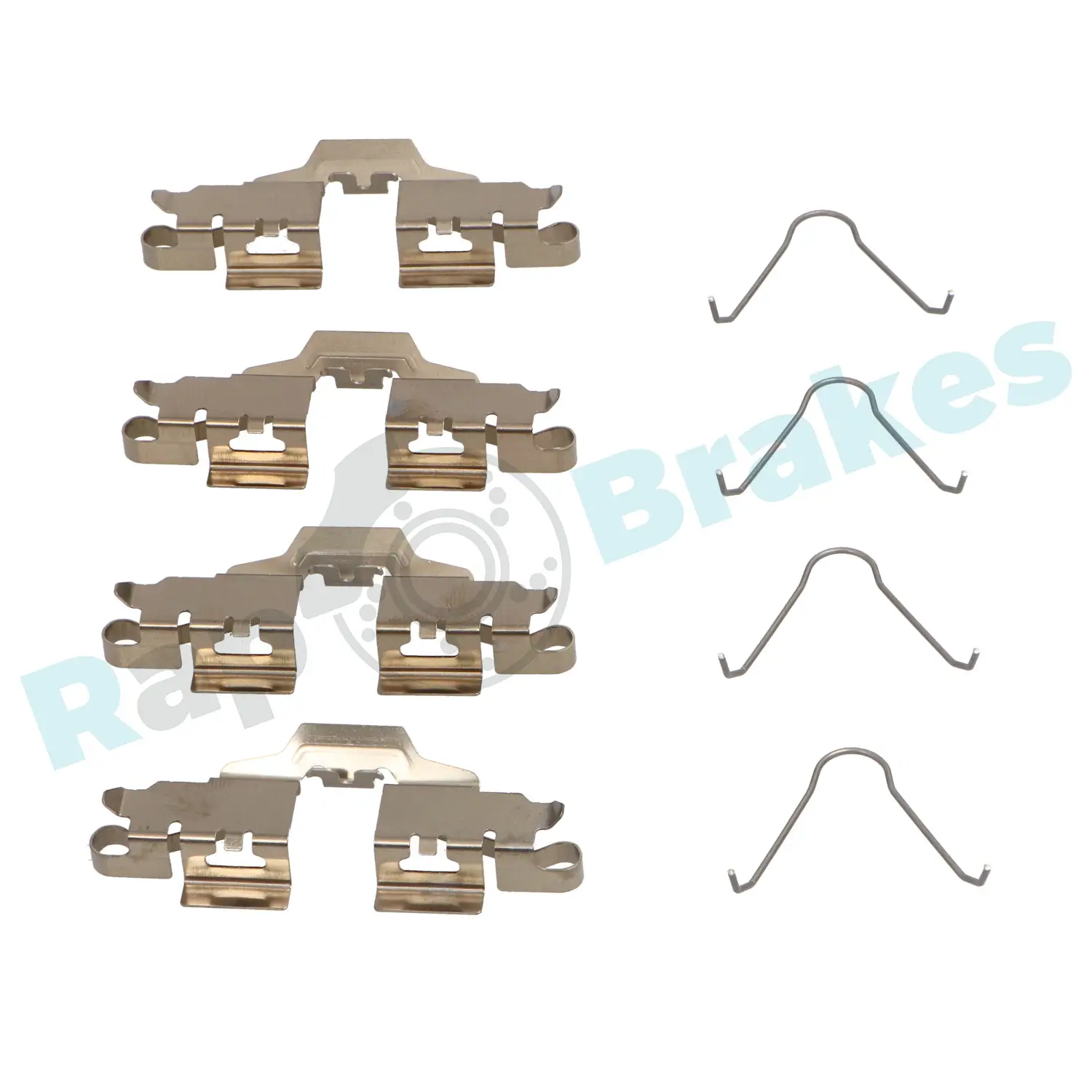 Zubehörsatz, Scheibenbremsbelag Hinterachse RAP BRAKES R-U0375