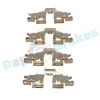 Zubehörsatz, Scheibenbremsbelag Hinterachse RAP BRAKES R-U0375 Bild Zubehörsatz, Scheibenbremsbelag Hinterachse RAP BRAKES R-U0375