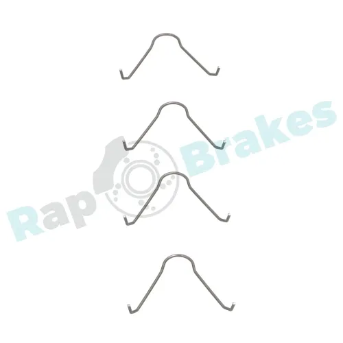 Zubehörsatz, Scheibenbremsbelag Hinterachse RAP BRAKES R-U0375 Bild Zubehörsatz, Scheibenbremsbelag Hinterachse RAP BRAKES R-U0375
