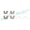 Zubehörsatz, Scheibenbremsbelag Hinterachse RAP BRAKES R-U0376 Bild Zubehörsatz, Scheibenbremsbelag Hinterachse RAP BRAKES R-U0376