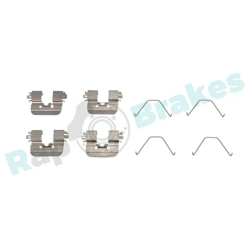 Zubehörsatz, Scheibenbremsbelag Hinterachse RAP BRAKES R-U0376 Bild Zubehörsatz, Scheibenbremsbelag Hinterachse RAP BRAKES R-U0376