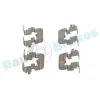 Zubehörsatz, Scheibenbremsbelag Hinterachse RAP BRAKES R-U0376 Bild Zubehörsatz, Scheibenbremsbelag Hinterachse RAP BRAKES R-U0376