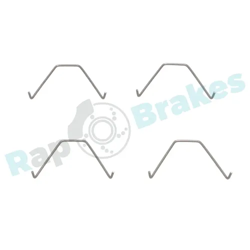 Zubehörsatz, Scheibenbremsbelag Hinterachse RAP BRAKES R-U0376 Bild Zubehörsatz, Scheibenbremsbelag Hinterachse RAP BRAKES R-U0376