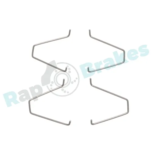 Zubehörsatz, Scheibenbremsbelag Hinterachse RAP BRAKES R-U0376 Bild Zubehörsatz, Scheibenbremsbelag Hinterachse RAP BRAKES R-U0376