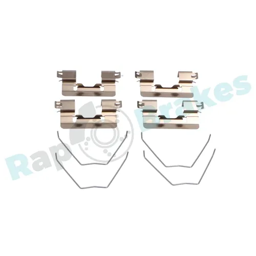 Zubehörsatz, Scheibenbremsbelag Vorderachse RAP BRAKES R-U0378 Bild Zubehörsatz, Scheibenbremsbelag Vorderachse RAP BRAKES R-U0378