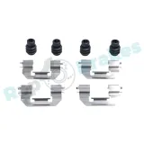 Zubehörsatz, Scheibenbremsbelag Vorderachse RAP BRAKES R-U0379