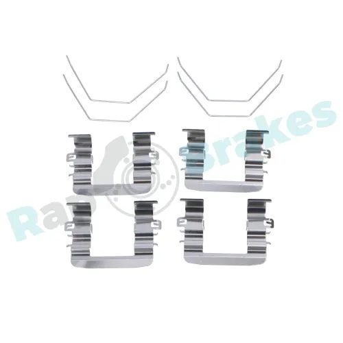 Zubehörsatz, Scheibenbremsbelag Vorderachse RAP BRAKES R-U0380 Bild Zubehörsatz, Scheibenbremsbelag Vorderachse RAP BRAKES R-U0380