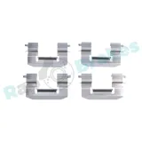 Zubehörsatz, Scheibenbremsbelag Vorderachse RAP BRAKES R-U0381