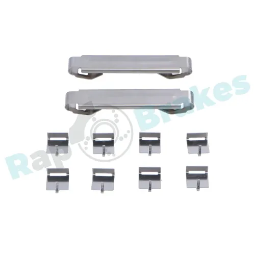 Zubehörsatz, Scheibenbremsbelag Vorderachse RAP BRAKES R-U0383 Bild Zubehörsatz, Scheibenbremsbelag Vorderachse RAP BRAKES R-U0383