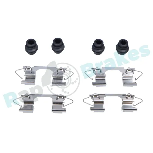 Zubehörsatz, Scheibenbremsbelag Vorderachse RAP BRAKES R-U0385 Bild Zubehörsatz, Scheibenbremsbelag Vorderachse RAP BRAKES R-U0385