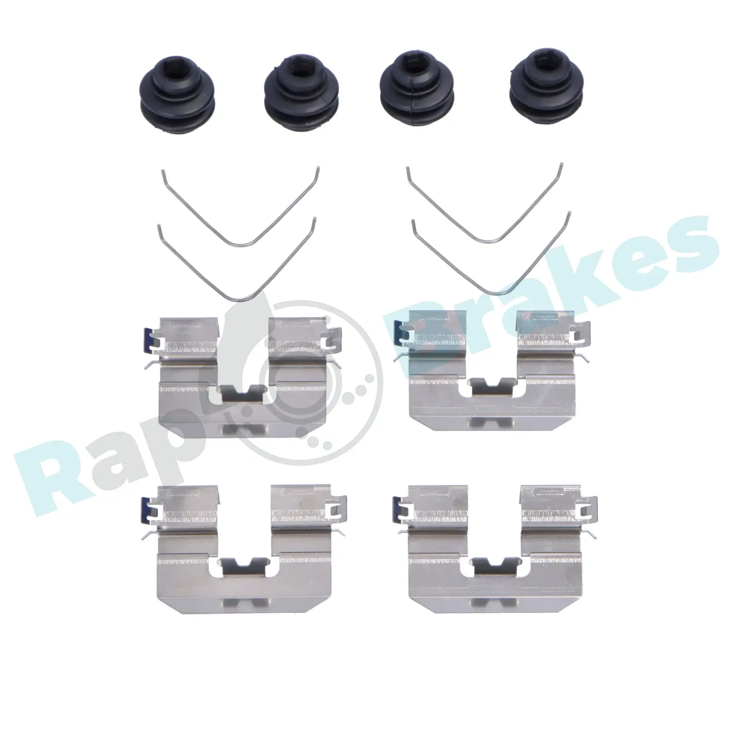 Zubehörsatz, Scheibenbremsbelag Hinterachse RAP BRAKES R-U0389