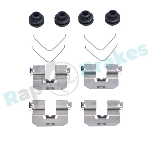 Zubehörsatz, Scheibenbremsbelag Hinterachse RAP BRAKES R-U0389 Bild Zubehörsatz, Scheibenbremsbelag Hinterachse RAP BRAKES R-U0389