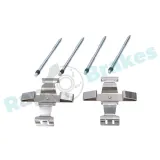 Zubehörsatz, Scheibenbremsbelag Vorderachse RAP BRAKES R-U0391