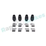 Zubehörsatz, Scheibenbremsbelag Vorderachse RAP BRAKES R-U0395