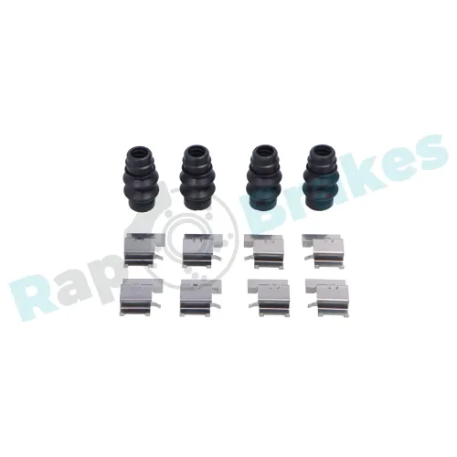 Zubehörsatz, Scheibenbremsbelag Vorderachse RAP BRAKES R-U0395 Bild Zubehörsatz, Scheibenbremsbelag Vorderachse RAP BRAKES R-U0395