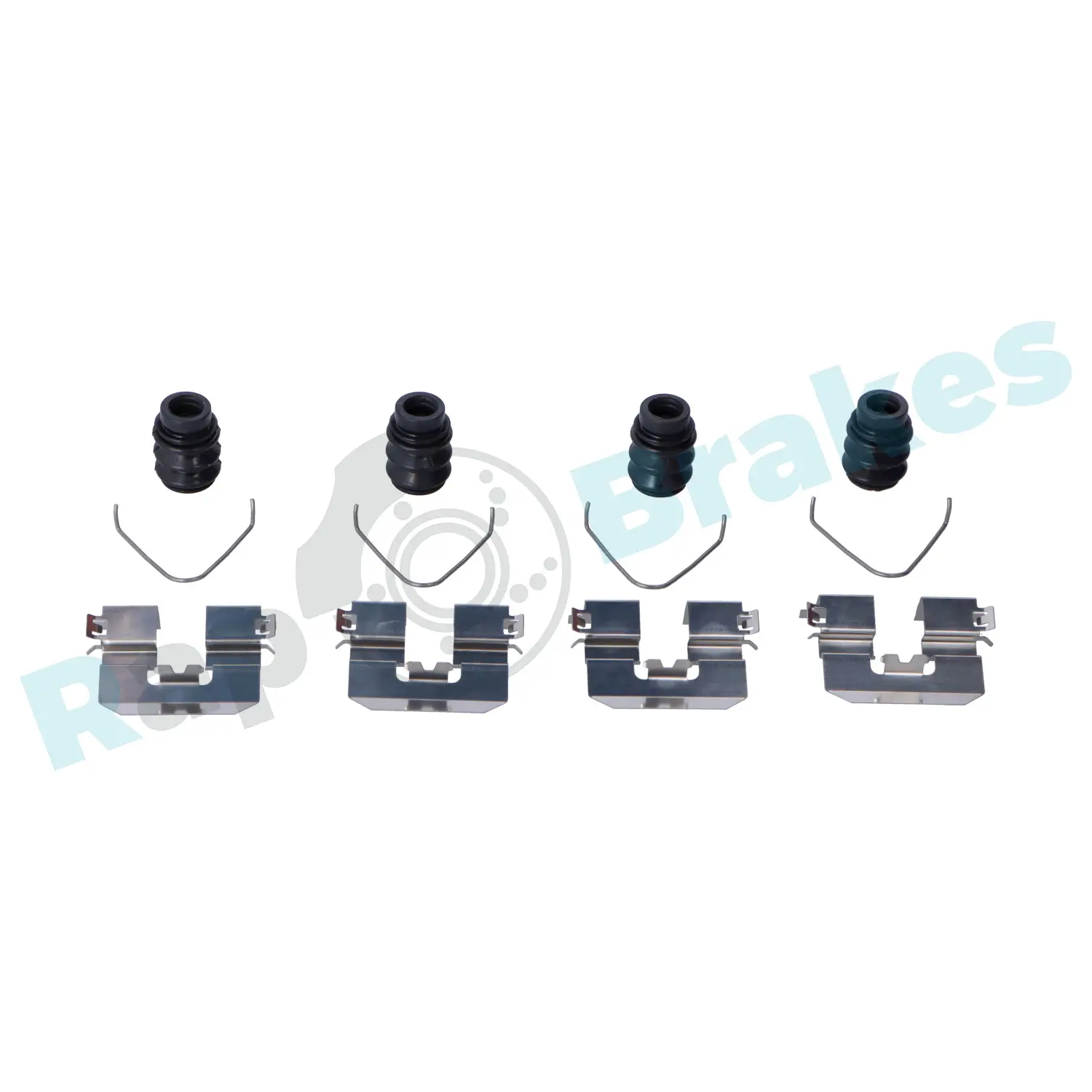 Zubehörsatz, Scheibenbremsbelag Hinterachse RAP BRAKES R-U0402