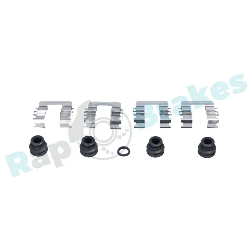 Zubehörsatz, Scheibenbremsbelag Vorderachse RAP BRAKES R-U0405 Bild Zubehörsatz, Scheibenbremsbelag Vorderachse RAP BRAKES R-U0405