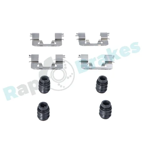 Zubehörsatz, Scheibenbremsbelag Vorderachse RAP BRAKES R-U0406 Bild Zubehörsatz, Scheibenbremsbelag Vorderachse RAP BRAKES R-U0406