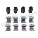 Zubehörsatz, Scheibenbremsbelag Hinterachse RAP BRAKES R-U0407