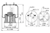 Federbalg, Luftfederung PHOENIX 1 DK 22 E-13 Bild Federbalg, Luftfederung PHOENIX 1 DK 22 E-13