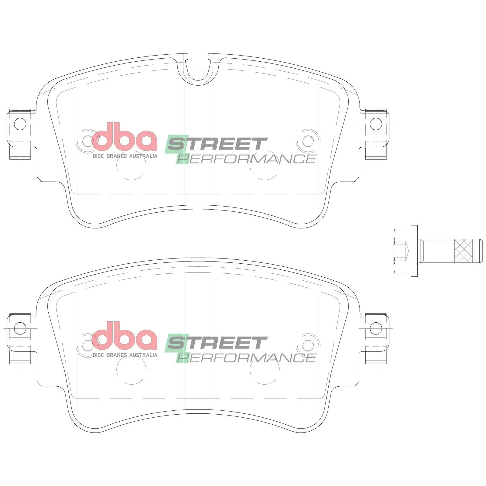 Hochleistungs-Bremsbelagsatz DBA Australia DB15032XP
