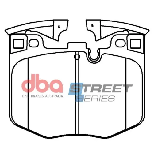 Hochleistungs-Bremsbelagsatz DBA Australia DB15107XP Bild Hochleistungs-Bremsbelagsatz DBA Australia DB15107XP
