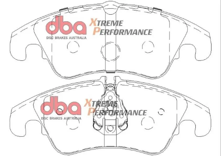Hochleistungs-Bremsbelagsatz DBA Australia DB2186XP