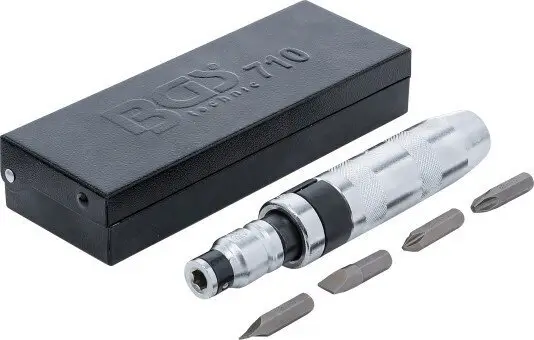 Hand-Schlagschraubendrehersatz BGS 710 Bild Hand-Schlagschraubendrehersatz BGS 710