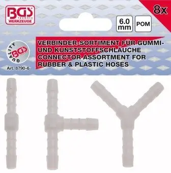 Sortiment, Schlauchverbinder BGS 8790-6 Bild Sortiment, Schlauchverbinder BGS 8790-6