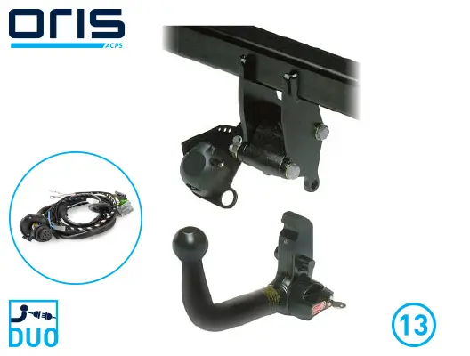 Nachrüstsatz, Anhängevorrichtung ACPS-ORIS 302-913