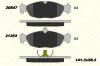 Bremsbelagsatz, Scheibenbremse Vorderachse KALE 20547 168 05