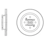 Bremsscheibe Vorderachse Hi-Q SD1021