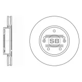 Bremsscheibe Vorderachse Hi-Q SD1036