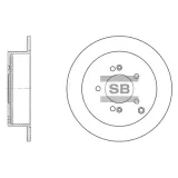 Bremsscheibe Hinterachse Hi-Q SD1052