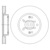Bremsscheibe Vorderachse Hi-Q SD1074