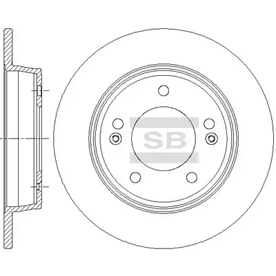 Bremsscheibe Hi-Q SD1085